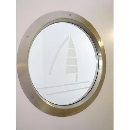 Porthole In The Seute Deern House Juist